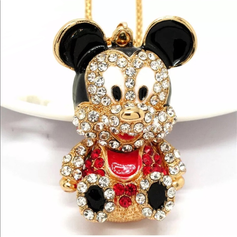 Mickey Mouse Necklace (Moveable Parts)